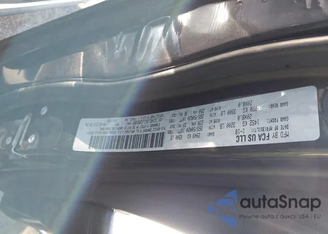 2018 Dodge Durango Sxt из США, поврежденный, VIN 1C4RDJAG1JC292089